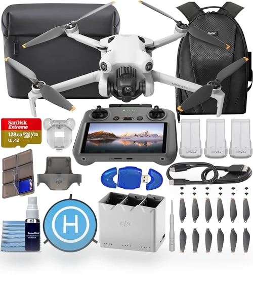 Mini 4 Pro Fly More Combo — Drones, DJI
