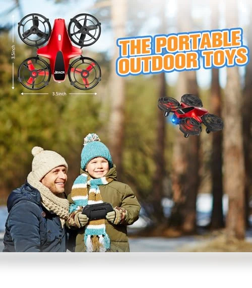 Mini Drone with 3D Flip and Auto Hovering — Interactive Figures & Robots, Drrntr