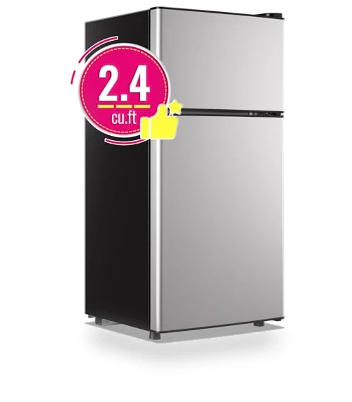 Mini Fridge with Top Freezer — Mini Fridges, DEMULLER