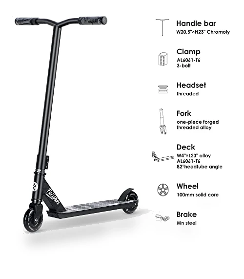 Pro Scooter Stunt Scooter Complete Trick Scooter — Push Scooters, FREEDARE