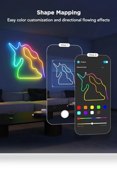 RGBIC Neon Lights — Wall Lighting, Govee