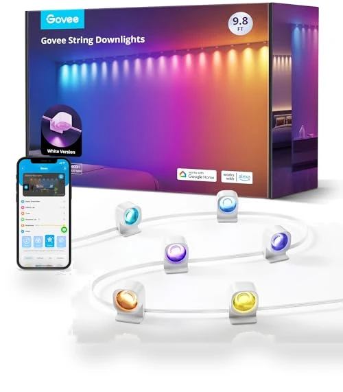 RGBIC String Downlights — Outdoor String Lights, Govee