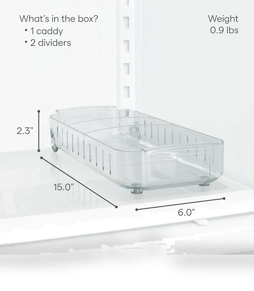 RollOut Fridge Caddy — Mini Fridges, YouCopia