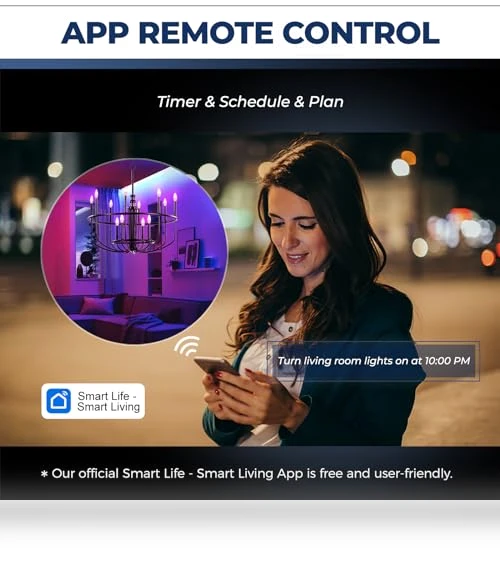 Smart Candelabra LED Bulbs — LED, Lightinginside