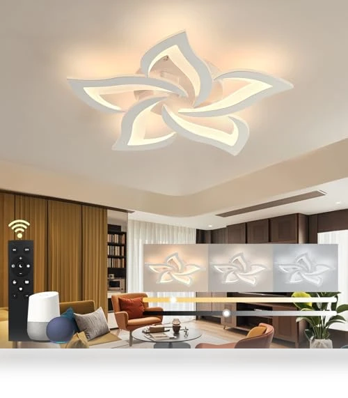 Smart Ceiling Light Fixture — LED, SKY ANGLE