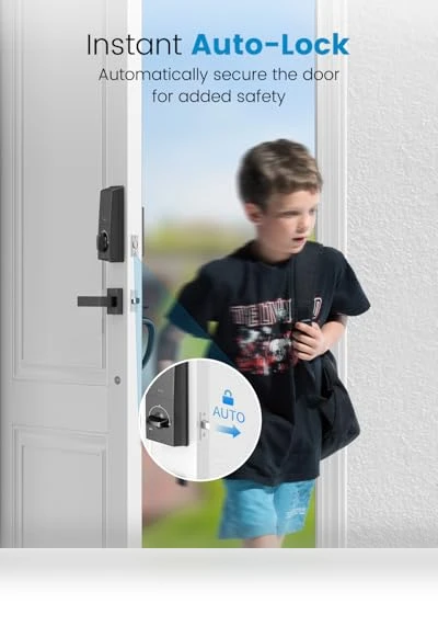 Smart Front Door Lock Set — Deadbolts, Leecici