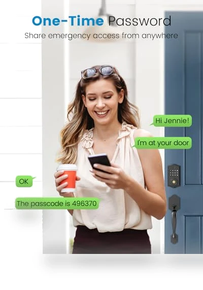 Smart Front Door Lock Set — Deadbolts, Leecici