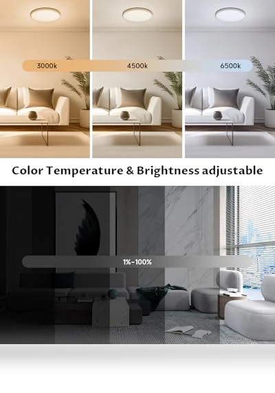 Smart LED Ceiling Light WiFi — LED, AFINSEA