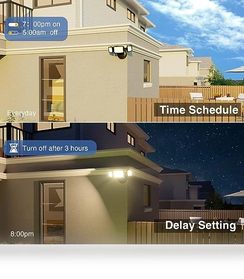 Smart LED Flood Lights Outdoor — Outdoor Security & Flood Lighting, Onforu