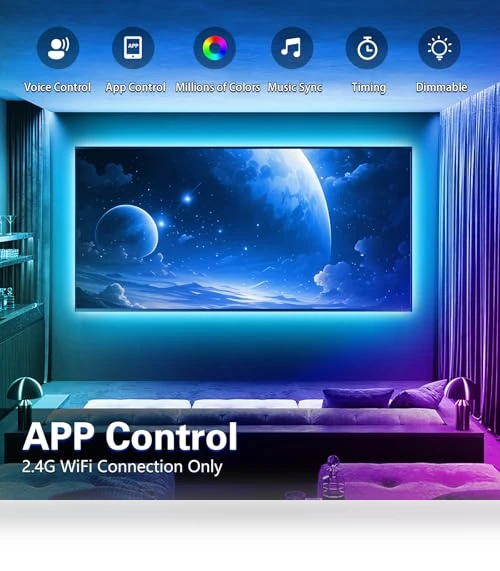 Smart LED Strip Lights — LED, KEXU