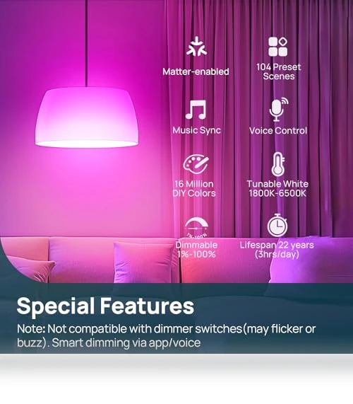 Smart Light Bulb — LED, Linkind