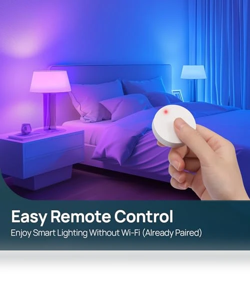 Smart Light Bulbs with Remote Control — LED, Linkind