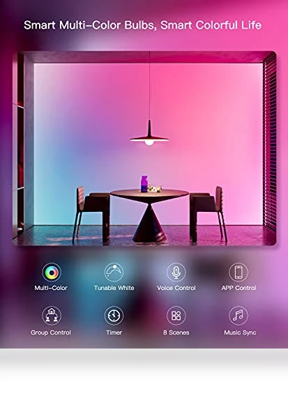 Smart Light Bulbs — LED, TREATLIFE