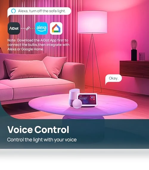 Smart Light Bulbs — LED, Linkind