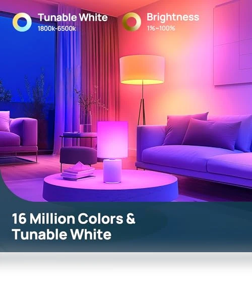 Smart Light Bulbs — LED, Linkind