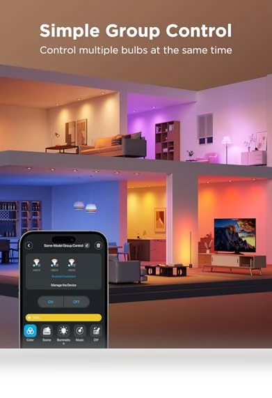 Smart Light Bulbs — LED, Govee
