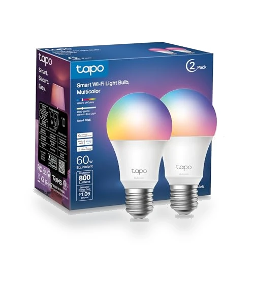 Smart Light Bulbs — LED, Tapo