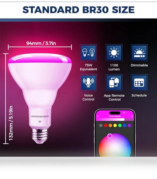 Smart Light Bulbs — LED, Lightinginside