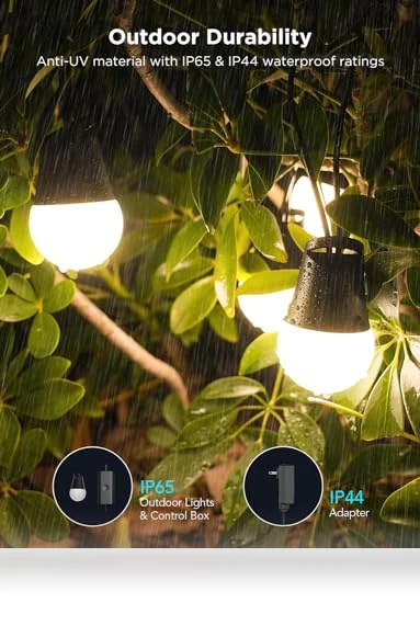 Smart Outdoor String Lights — Outdoor String Lights, Govee