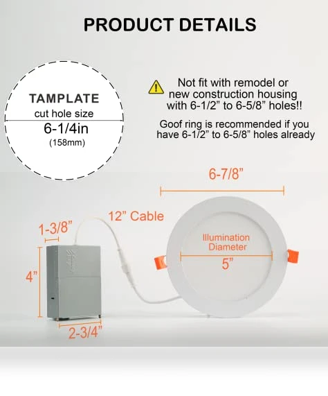 Smart WiFi LED Recessed Lights — LED, CLOUDY BAY
