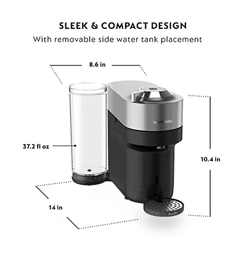 Vertuo Pop+ Deluxe Coffee and Espresso Maker — Coffee & Espresso Combos, Nespresso