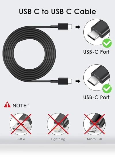 25W USB C Fast Charger with Cable — Wall Chargers, AISNI