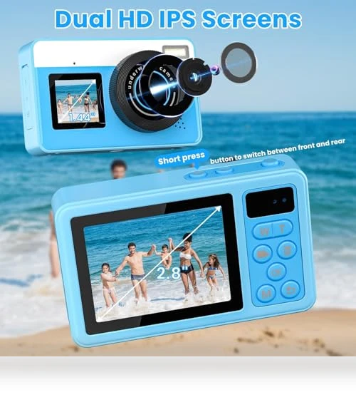 4K Digital Camera Waterproof — Compact Digital Cameras, MOREXIMI