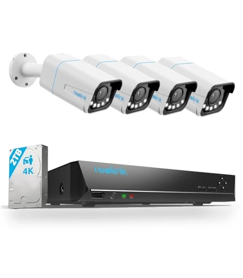8CH 4K Home Security Camera System — Security Cameras, Reolink