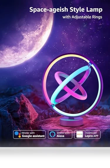 AI Smart Table Lamp — LED, Lepro