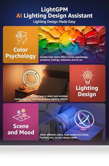 AI Smart Table Lamp — LED, Lepro