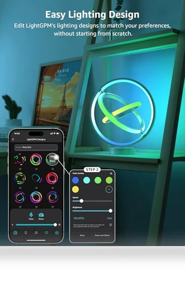 AI Smart Table Lamp — LED, Lepro