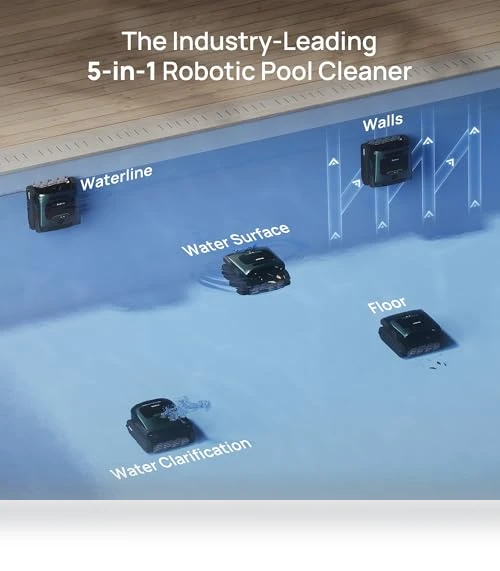 Cordless Pool Vacuum Robot — Automated Pool Maintenance, Beatbot