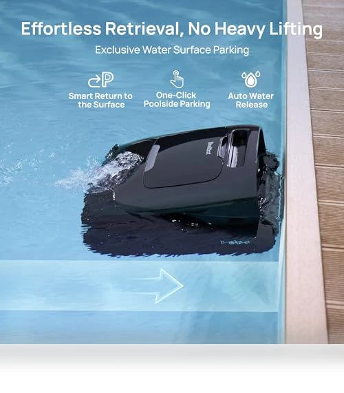 Cordless Pool Vacuum Robot — Automated Pool Maintenance, Beatbot