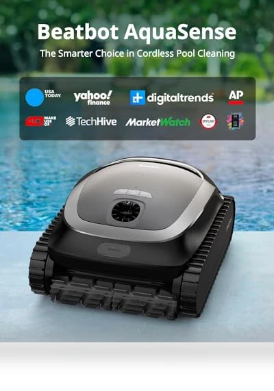 Cordless Robotic Pool Vacuum Cleaner — Automated Pool Maintenance, Beatbot