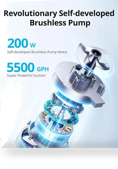 Cordless Robotic Pool Vacuum Cleaner — Automated Pool Maintenance, Beatbot