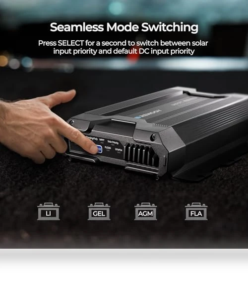 DC to DC Battery Charger with Solar Input MPPT — Battery Chargers, Renogy