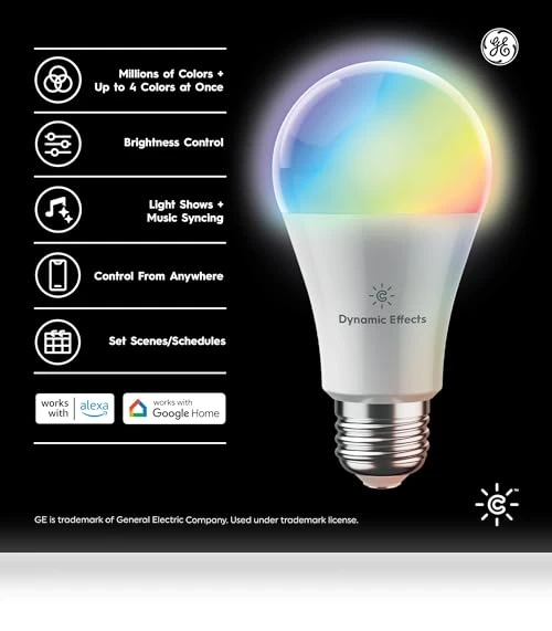 Dynamic Effects Smart LED Light Bulb — LED, Cync