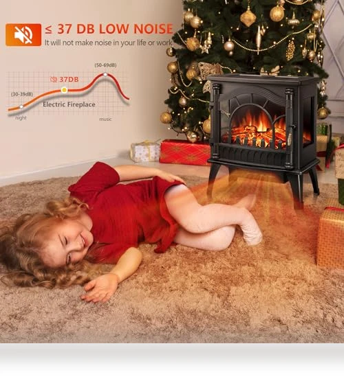 Electric Fireplace Heater — Electric Heating Solutions, R.W.FLAME