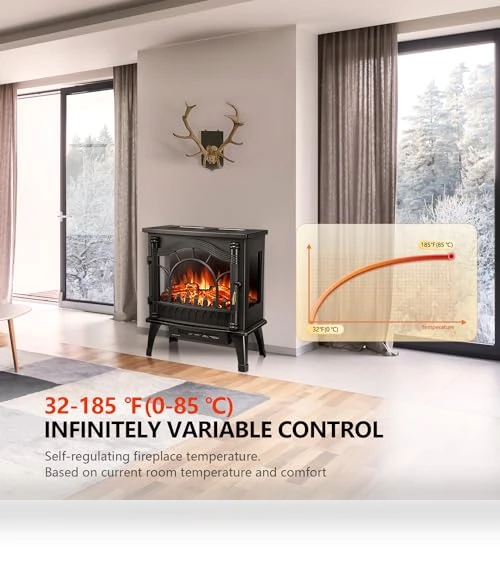 Electric Fireplace Heater — Electric Heating Solutions, R.W.FLAME