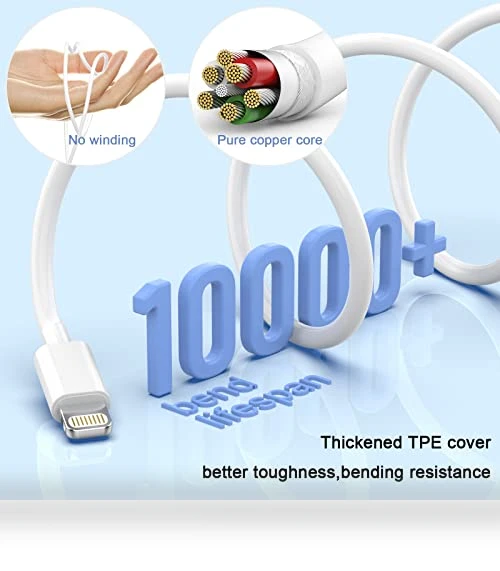 Fast Charging Lightning Cable Set — Lightning, AZMOGDT