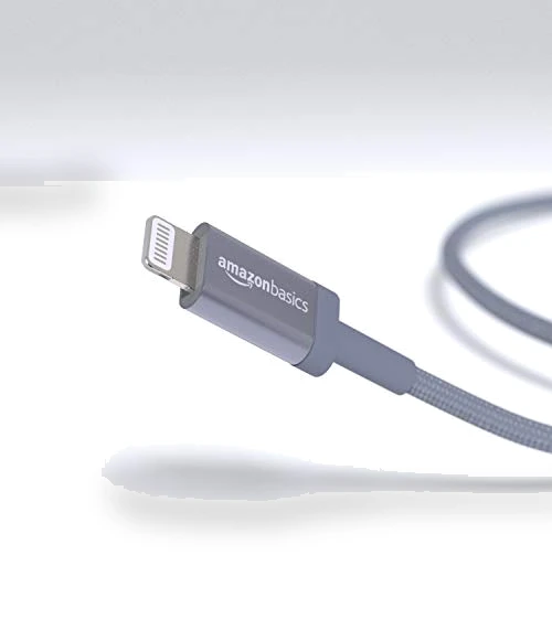 Fast Charging USB-C to Lightning iPhone Charger Cable — Lightning, Amazon Basics