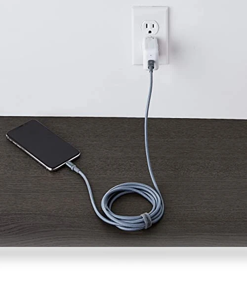 Fast Charging USB-C to Lightning iPhone Charger Cable — Lightning, Amazon Basics