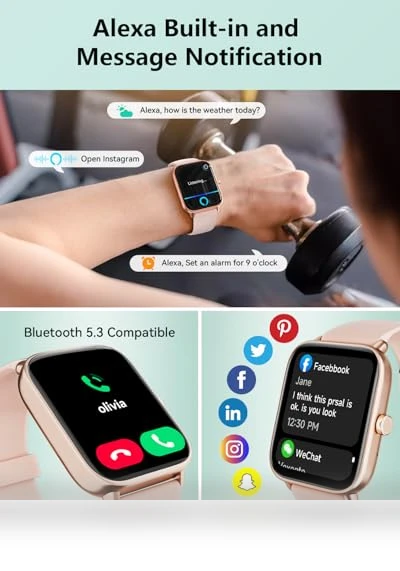 Fitness Tracker Smartwatch — Smartwatches, Quican