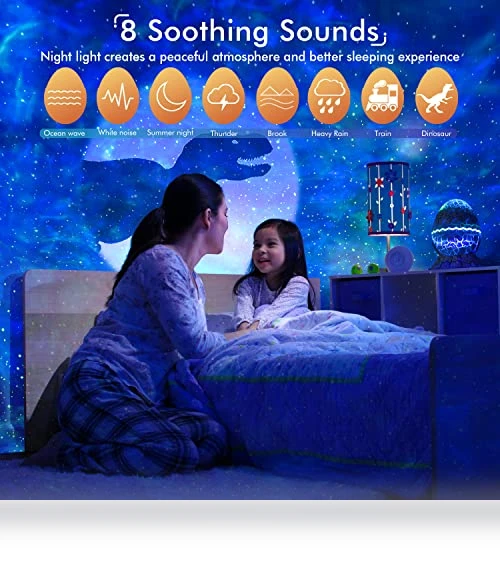 Galaxy Projector for Bedroom — Sound Machines, Rossetta