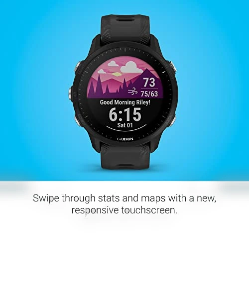 GPS Running Smartwatch with Solar Charging — GPS Units, Garmin