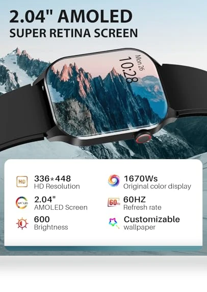 Infrared True Blood Oxygen Monitor Smart Watch — Smartwatches, SOUYIE