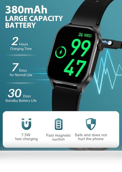 Infrared True Blood Oxygen Monitor Smart Watch — Smartwatches, SOUYIE