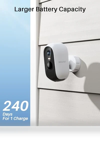 Outdoor Security Camera Wireless — Smart Home Security, WUUK