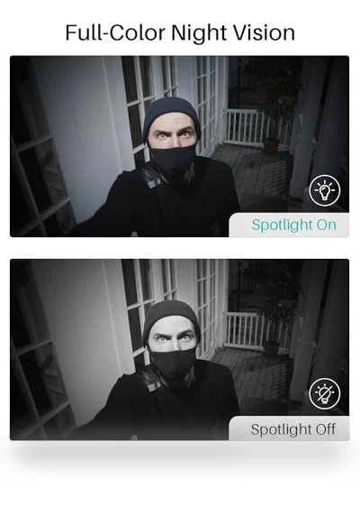 Outdoor Security Camera Wireless — Smart Home Security, WUUK