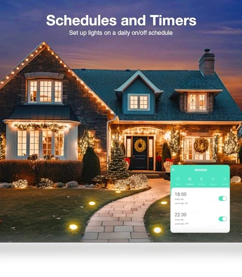 Outdoor Smart Plug with 2 Sockets — Garden Illumination, GHome Smart